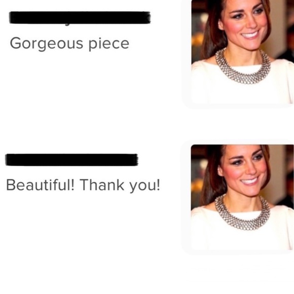 New Zara Crystal Statement Necklace in Silver - Picture 7 of 7